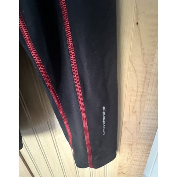 PARADOX Merino Women Small Black 1/4 Zip Dri Release Fresh Guard Thumbholes - Picture 3 of 4